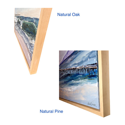 Floating Wood Frame for Art
