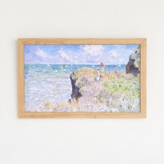 Wood Frame Compatible with Samsung The Frame TV (2021-2026)