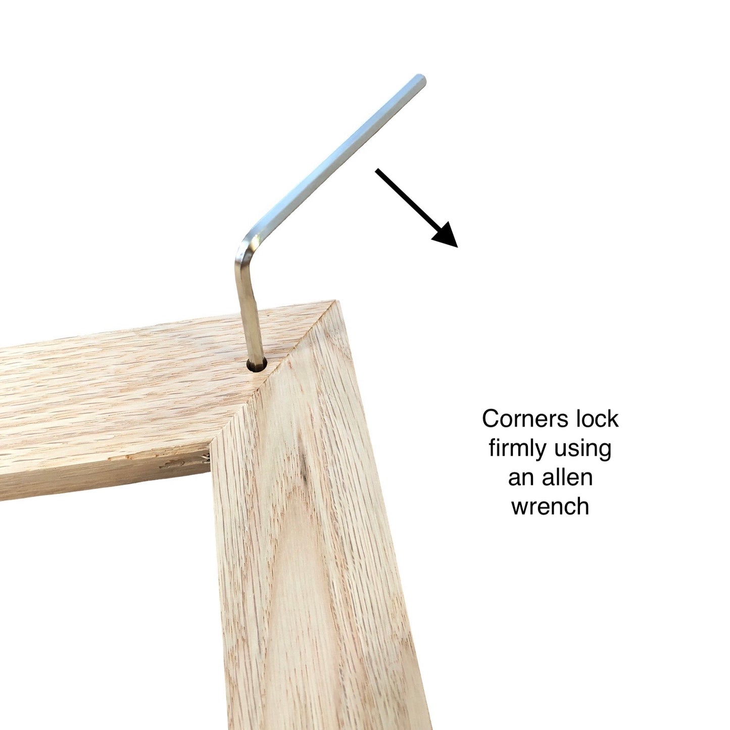 Floating Wood Frame for Art