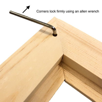 Wood Frame Compatible with Samsung The Frame TV (2021-2026)