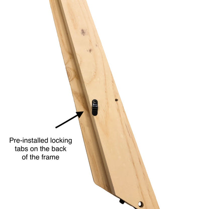 Wood Frame Compatible with Samsung The Frame TV (2021-2026)
