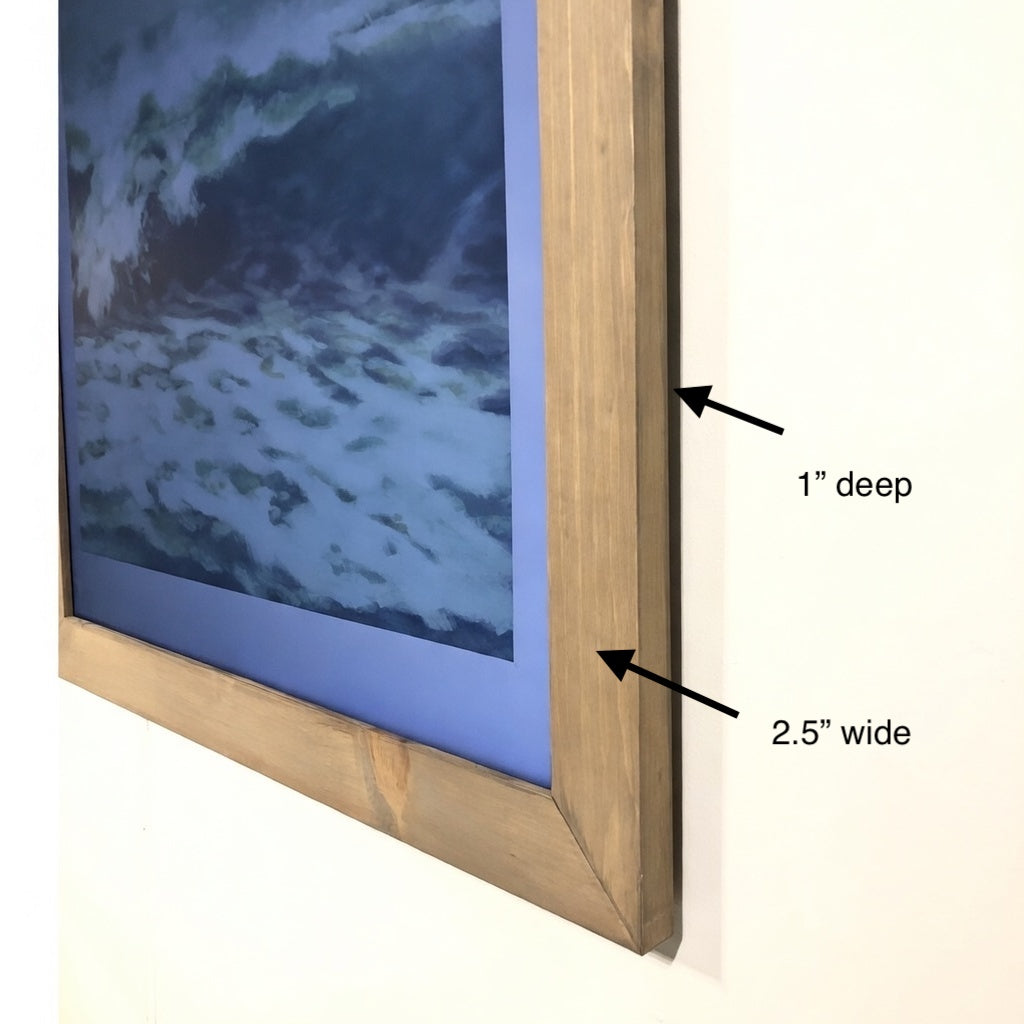 Wood Frame Compatible with Samsung The Frame TV (2021-2026)