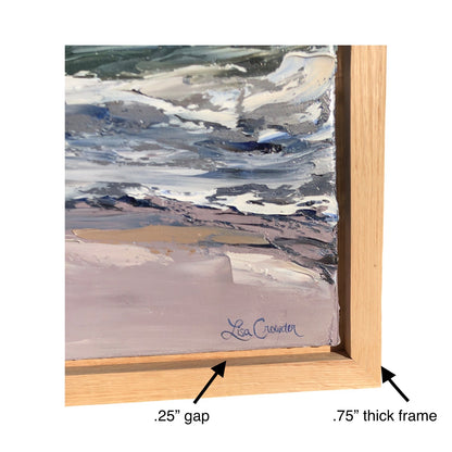 Floating Wood Frame for Art