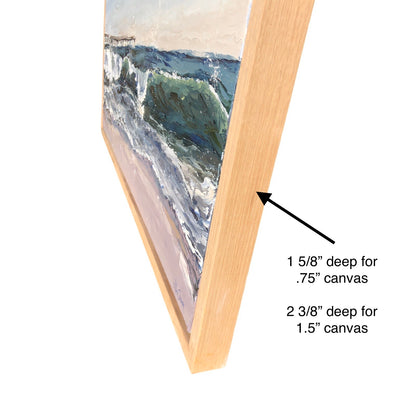 Floating Wood Frame for Art