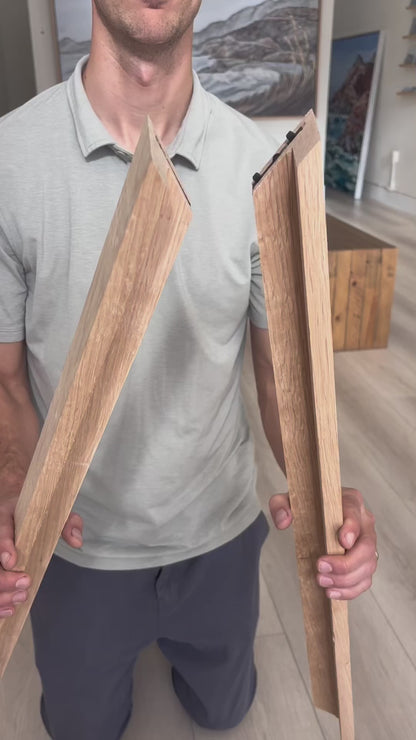 Floating Wood Frame for Art